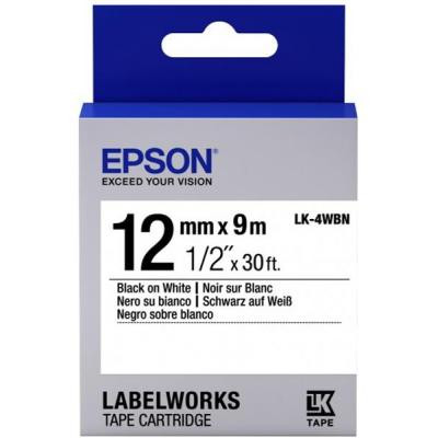 Стрічка для принтера етикеток Epson LK4WBN (C53S654021) Вінниця - фото 1