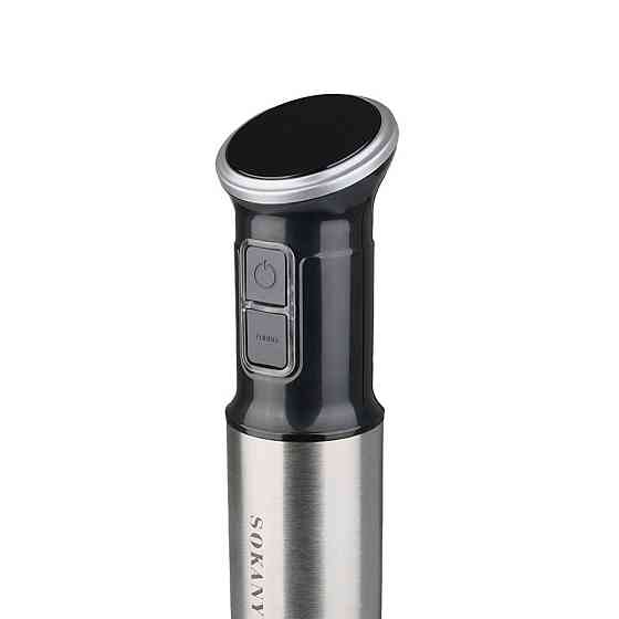 Ручной блендер Sokany 800 Вт для смузи из нержавейки Киев