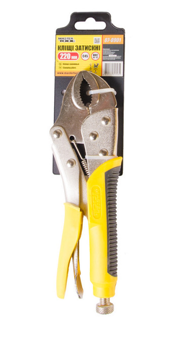 Кліщі затискні універсальні MASTERTOOL 250 мм 07-0901 Коломия - фото 2