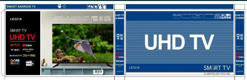 Телевизор Smart TV UHD TV LE3218 52