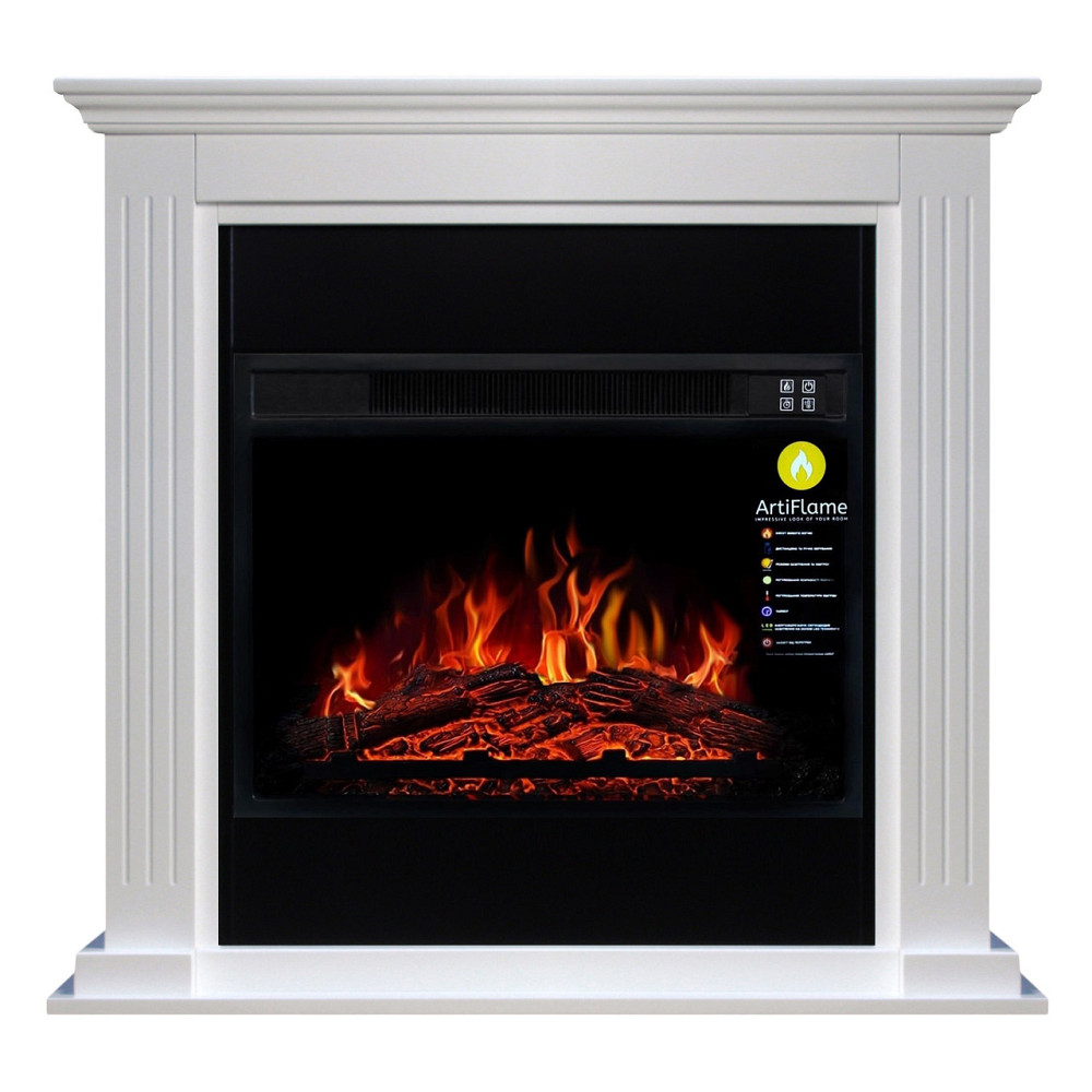 Камінокомплект ArtiFlame MARTA AF23S БІЛИЙ Б'ЯНКО (зі звуком) Львів - фото 2