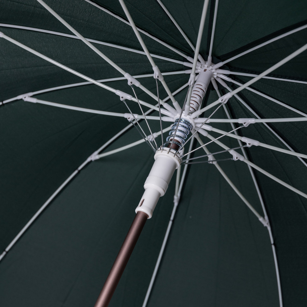 Зелений класичний зонт-трость з чохлом полуавтомат Київ - фото 5