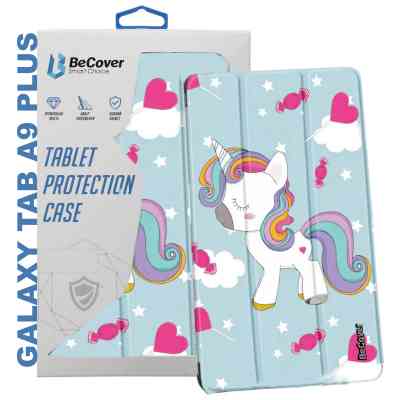 Чехол для планшета BeCover Smart Case Samsung Tab A9 Plus SM-X210/SM-X215/SM-X216 11.0" Unicorn (710321) Винница