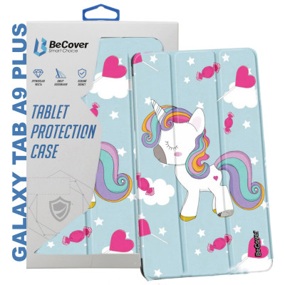 Чехол для планшета BeCover Smart Case Samsung Tab A9 Plus SM-X210/SM-X215/SM-X216 11.0" Unicorn (710321) Винница - изображение 1