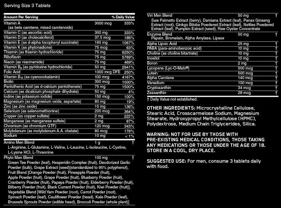 Opti Men 150 tab Луцк - изображение 2