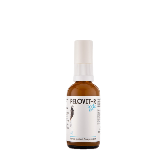 Подо-гель для відновлення шкіри та нігтів (Pelovit-R) 50 мл. Харків