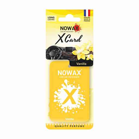 Ароматизатор Nowax X Card Vanilla сухий Киев