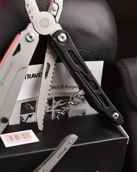 Мультитул сірий для походів туристичний Одеса - фото 4