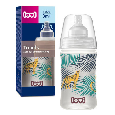 Бутылочка для кормления Lovi Trends 250 мл - Jungle Vibes (21/594) Винница - изображение 1