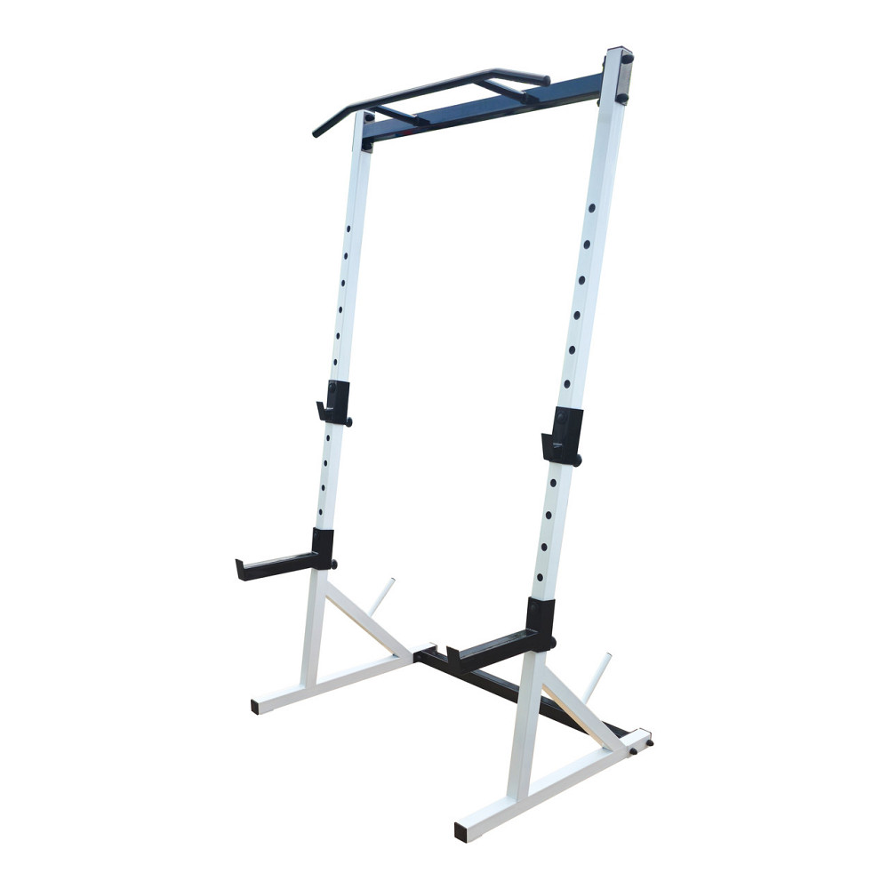 Стойки под штангу со страховкой и турником 50 на 50 мм Белый Киев - изображение 4