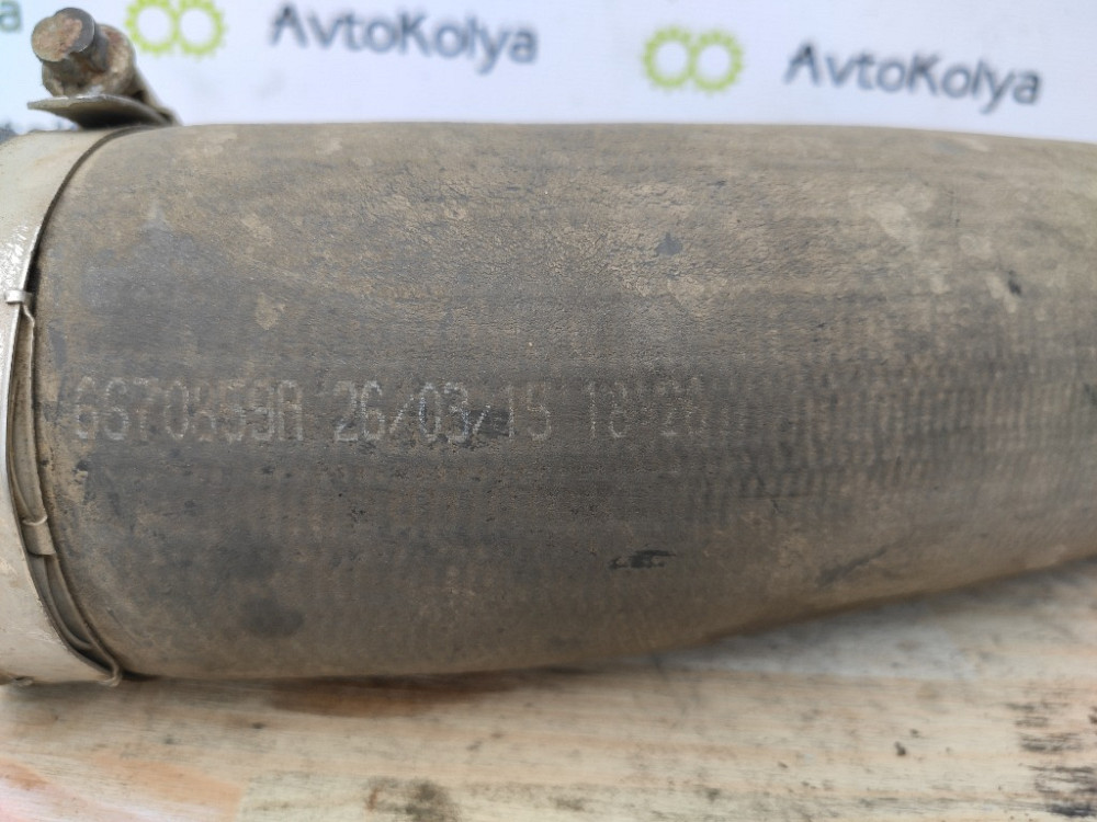 Патрубок інтеркулера лівий Nissan NV400 2.3 dci 2010-2017 (6670859A) Ковель - фото 2
