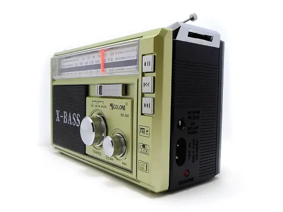 Радіоприймач Golon RX-381 Від батарейок або мережі 220В формат MP3/WMA Київ