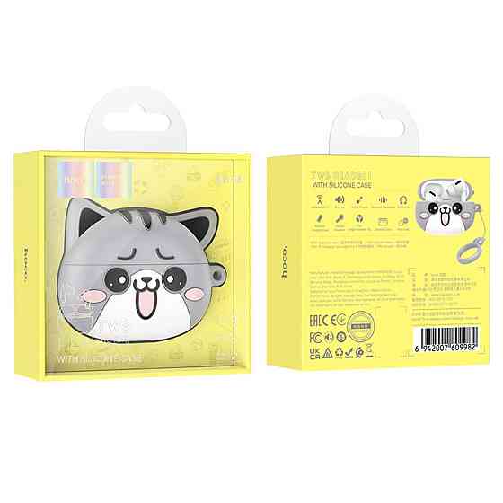 Навушники бездротові HOCO EW48 True wireless stereo headset Misty Cat 6942007609982 Одеса