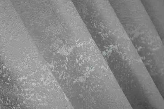 Комплект коротких штор VR-Textil Льон мармур Pavliani № 1179ш Сірий 130х170 см 2 шт (35-0067) Київ