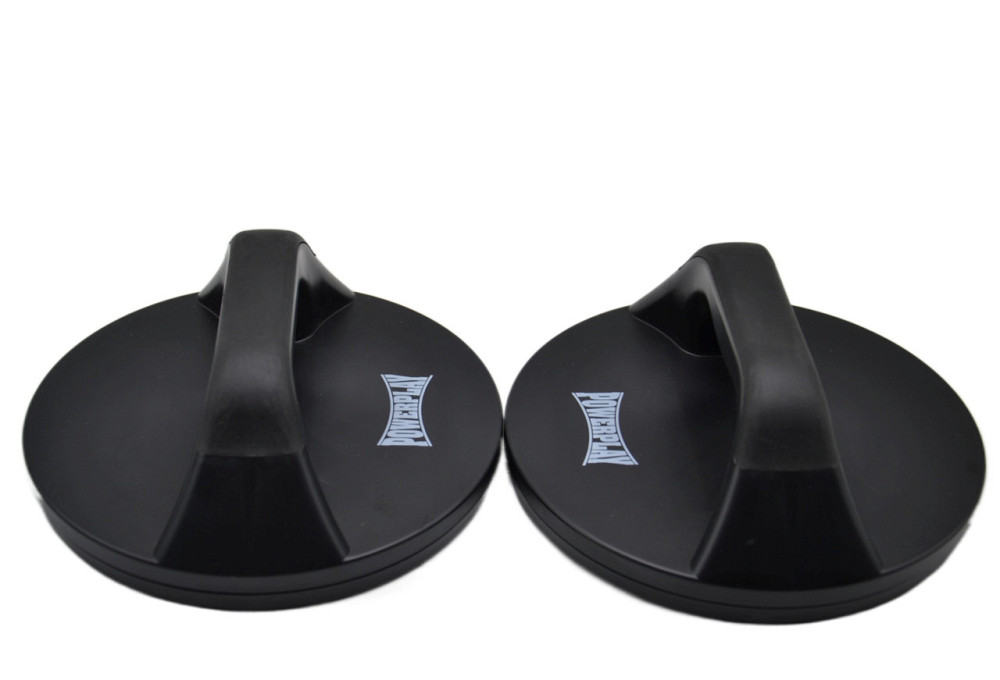 Поворотні упори для віджимань PowerPlay круглі пластикові ручки з обертальним механізмом для тренування м'язів верхньої частини ті Київ - фото 2