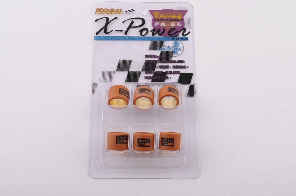 Ролики варіатора Хонда 16*13 11,0г (Тайвань) Мукачево - фото 1