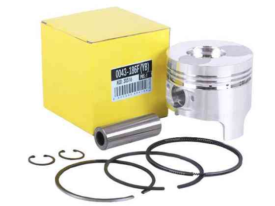 Поршень 86,00 мм STD на дизельный двигатель мотоблок 186F, тупой конус форкамеры Мукачево