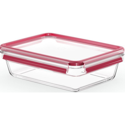 Пищевой контейнер Tefal Masterseal Glass Red 2 л (N1041110) Винница - изображение 8