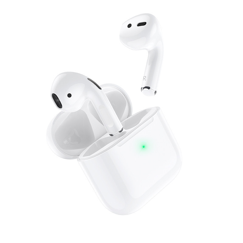Бездротові навушники HOCO EW03 Plus True wireless BT headset White Київ - фото 5