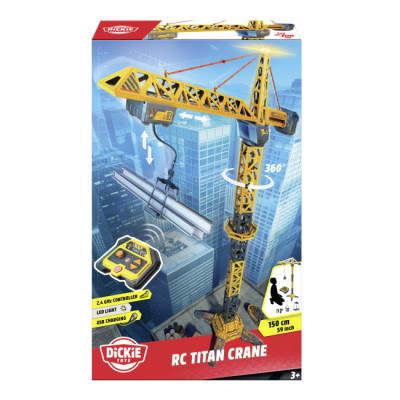Спецтехніка Dickie Toys Кран Титан зі світловими ефектами на ДК 150 см (3729023) Вінниця - фото 3