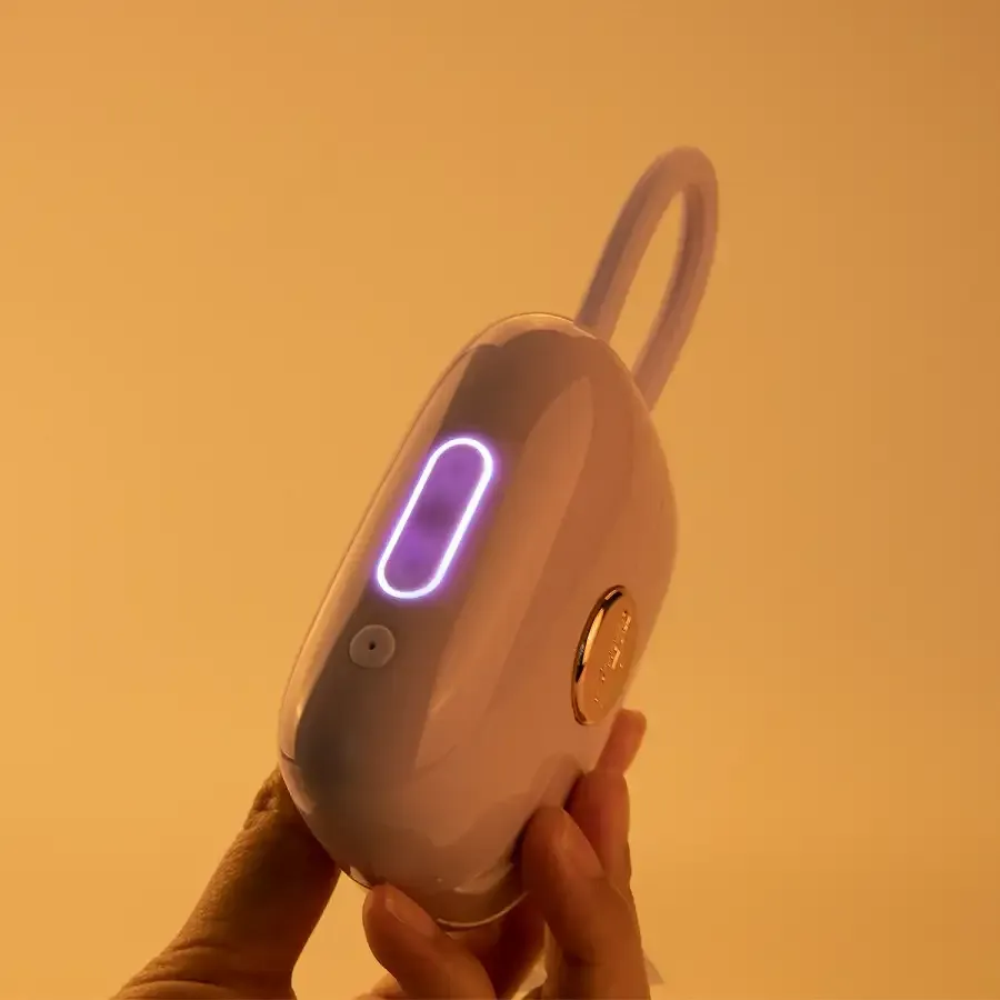 Вакуумний кліторальний стимулятор Otouch Louis Vibrate Purple з віброяйцем, у кейсі Львів - фото 8