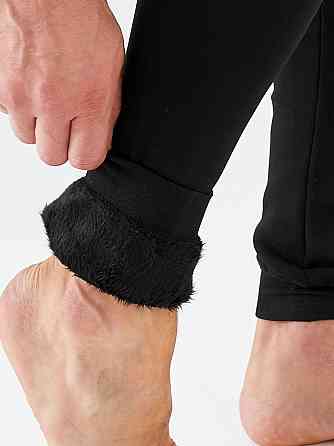 Мужские бесшовные термо лосины (гамаши) на меху Одесса