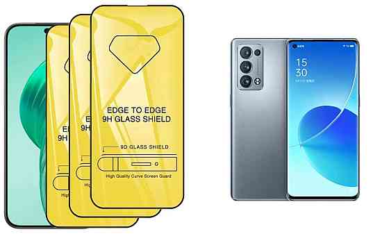 Захисне скло DefenzoGlass для Oppo Reno 7 Pro – подвійна міцність Київ