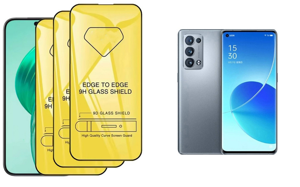 Захисне скло DefenzoGlass для Oppo Reno 7 Pro – подвійна міцність Київ - фото 3