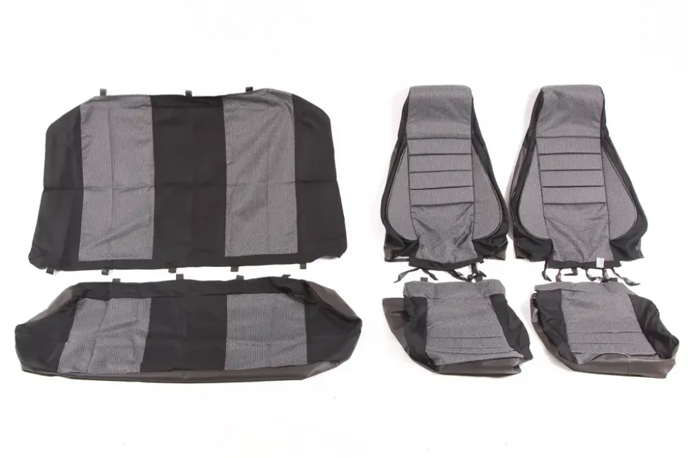 Чехлы на сидушки  2107 Avto-fortuna Lite Пилот с паралоном серые Винница - изображение 1