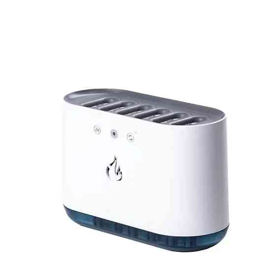 Happy Life Зволожувач повітря з RGB-підсвічуванням і синхронізацією з музикою 900 мл, білий Коломия