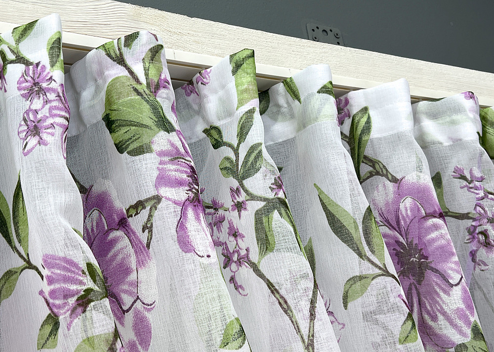 Кухонные шторки VR-Textil № 101к с подвязками разноцветные 330х170 см (52-1220) Киев - изображение 6