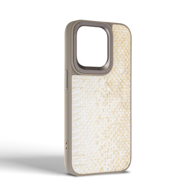 Чехол для мобильного телефона Harder Snake Pattern Apple iPhone 14 Pro White Cream (ARM76807) Винница - изображение 2