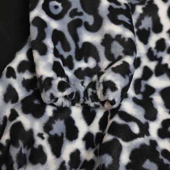 Зимовий флісовий дитячий костюм лео сірий (худі з капюшоном+штани) Кам'янець-Подільський