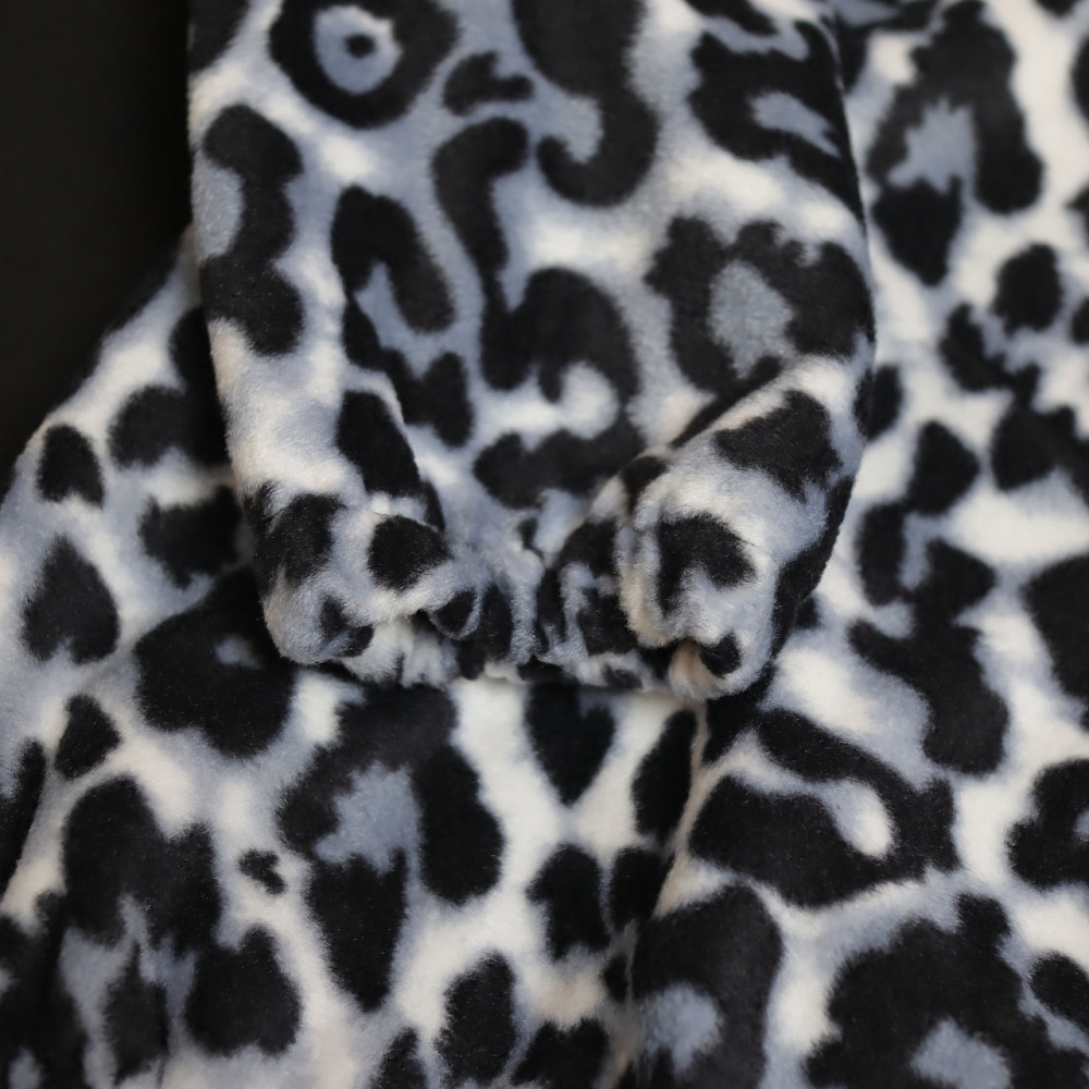 Зимний флисовый детский костюм лео серый (худи с капюшоном + штаны) Каменец-Подольский - изображение 3