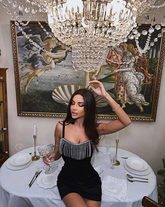 Жіноча стильна приваблива міні-сукня  бахромою з камінням з крепдайвінгу Одеса - фото 4