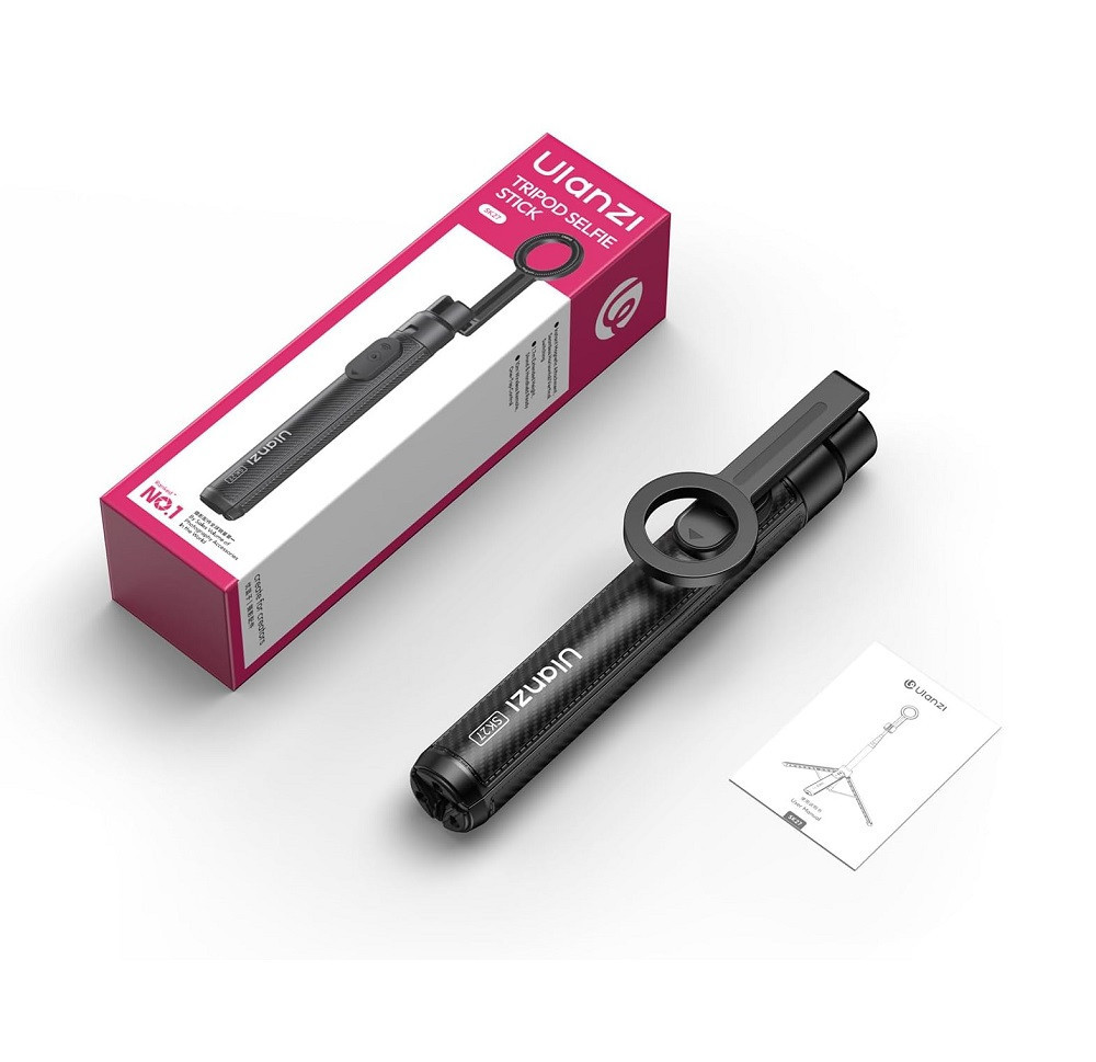 Селфі-трипод Ulanzi SK27 Tripod Tripod Selfie Stick(Magnetic Version) Black Одеса - фото 2