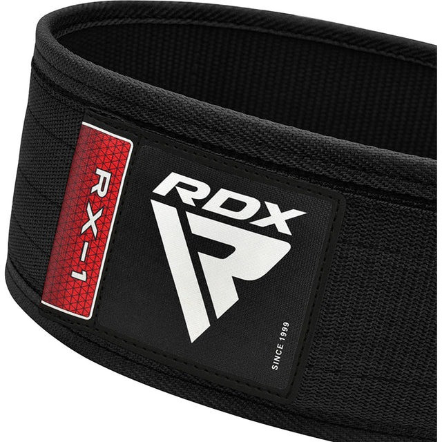 Пояс для важкої атлетики RDX RX1 Weight Lifting Belt Black S Каменское - изображение 5
