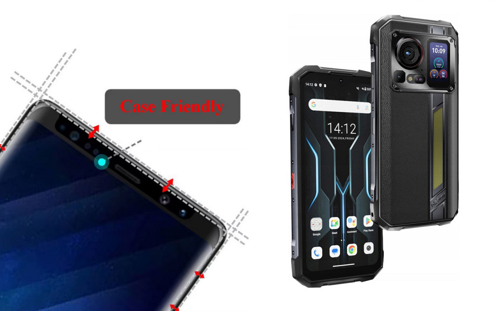 Захисне скло HyperGlass Pro для Hotwav Hyper 7 Pro – максимальна чутливість та захист Київ - фото 4