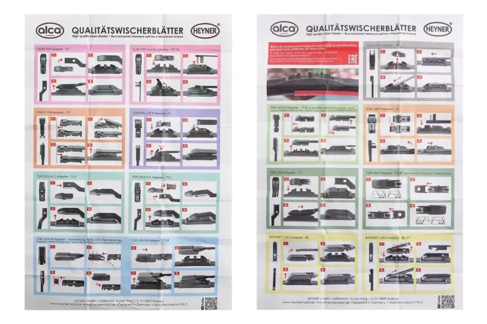 Щетка стеклоочистителя бескаркасная 48 см (19) Alca Винница - изображение 3