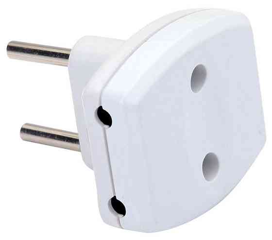 Тройник электрический DE-PA (11106) ПЛОСКИЙ Днепр