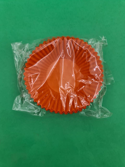 Тартолетка для чізкейк "Кругла помаранчева"D55 H42,5 (100шт)/140/ (1 уп.) Харків - фото 2