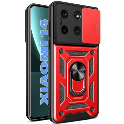 Чехол для мобильного телефона BeCover Military Xiaomi 14 5G Red (710800) Винница - изображение 1
