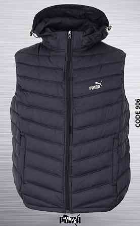 Чоловіча батальна стьобана жилетка Puma 60 Київ