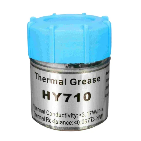 Термопаста HY710, серебристая, 10 грамм, банка, Halnziye Полтава