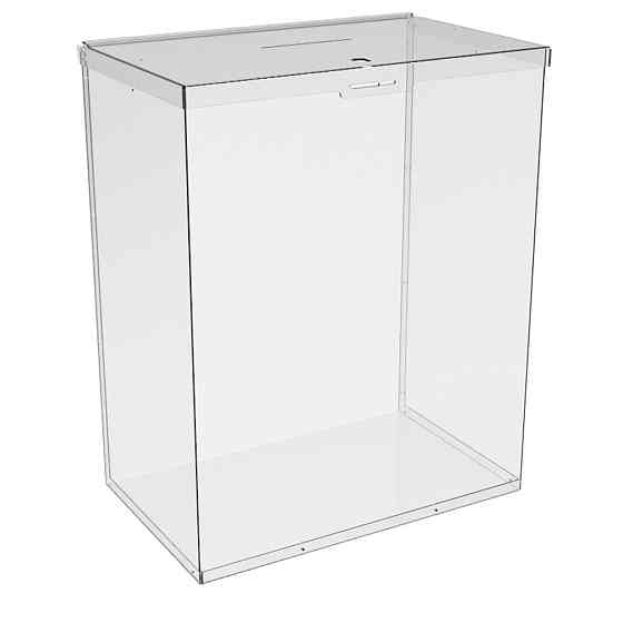 Ящик EKOSTAR с замком для пожертвований и сбора денег 400x250x500. Объем 50 литров Киев