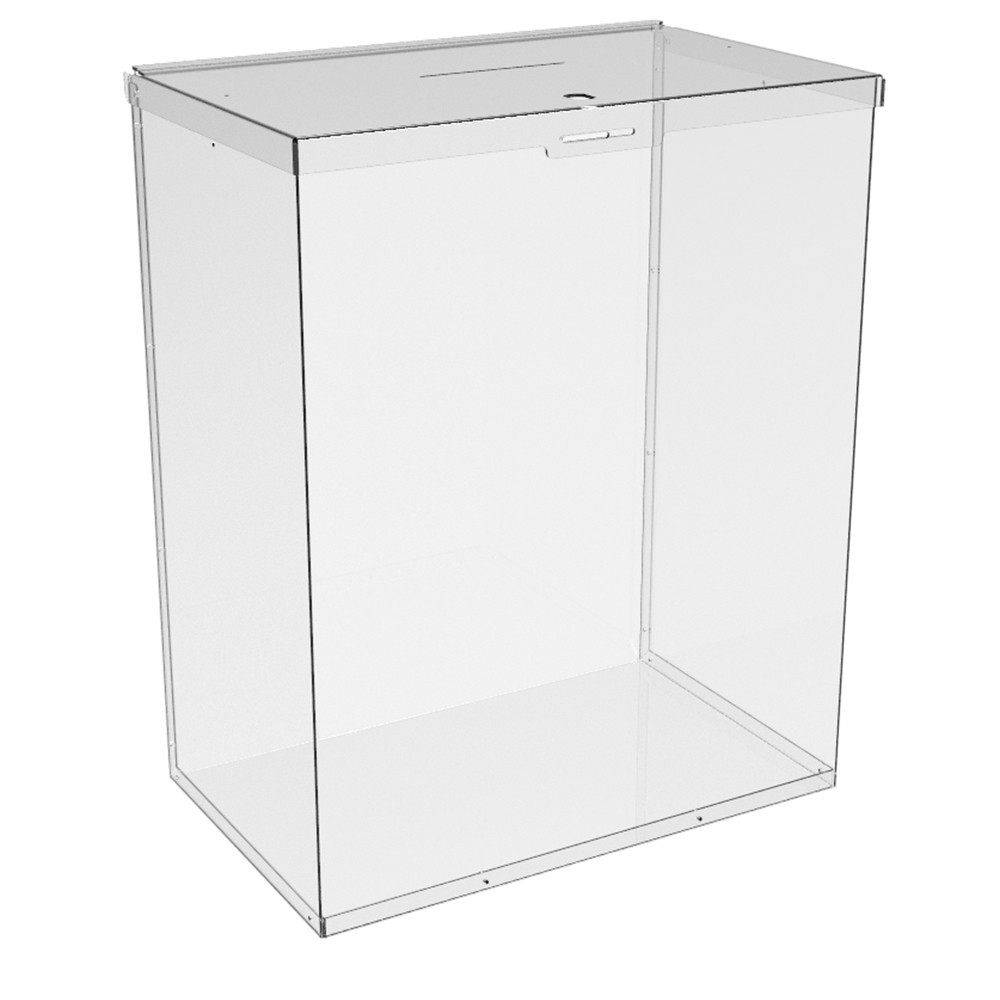 Ящик EKOSTAR с замком для пожертвований и сбора денег 400x250x500. Объем 50 литров Киев - изображение 2