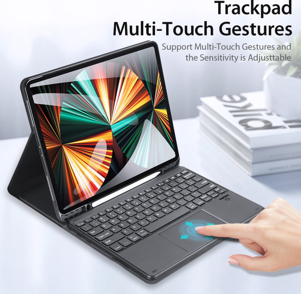 Чехол с клавиатурой и Тачпадом для iPad Air 13 (2024) iPad Pro 12.9 (2020/2021/2022) Киев - изображение 8