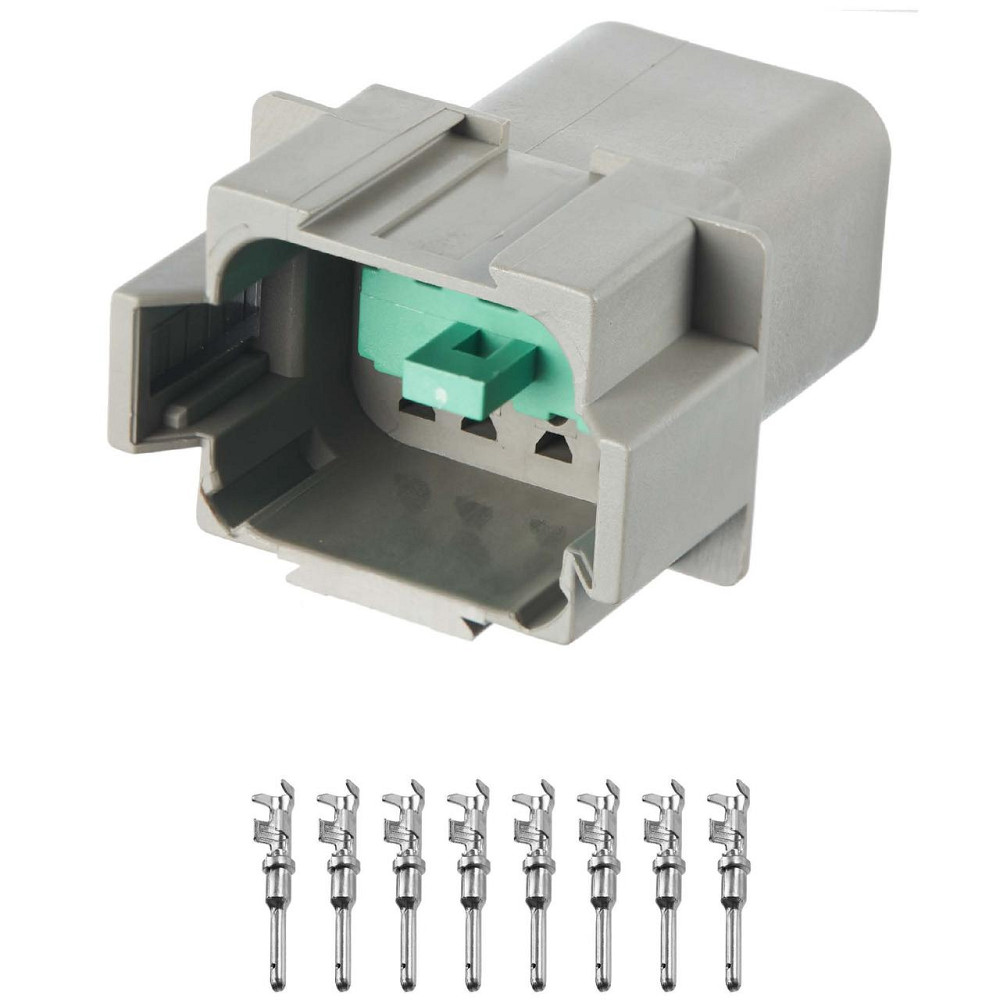 Разъем коннектор 8-кон., Спецтехника, DT04-8P, DT04-08PA, DEUTSCH Америка, Британия, Германия CAT, JCB, MAN Киев - изображение 1