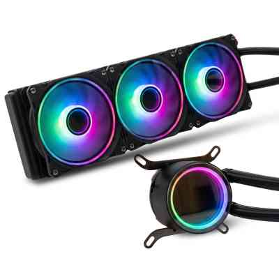 Система жидкостного охлаждения Vinga Wave Black Винница