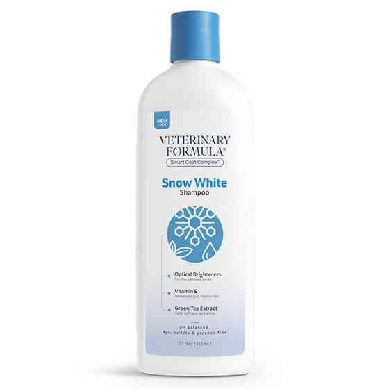 Veterinary Formula SCC Snow White Shampoo ВЕТЕРИНАРНА ФОРМУЛА БІЛОСНІЖНО БІЛИЙ шампунь для собак і котів зі світлою шерстю Київ